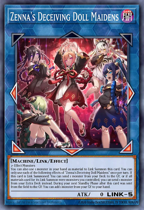 Zenna's Deceiving Doll Maidens - CORI-EN043 - Ultra Rare