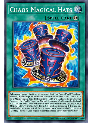 Chaos Magical Hats - CORI-EN046 - Super Rare