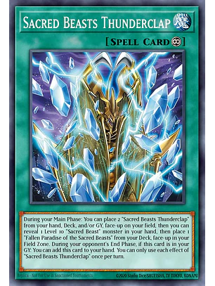Sacred Beasts Thunderclap - CORI-EN049 - Common