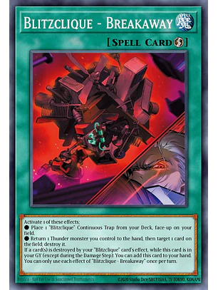 Blitzclique - Breakaway - CORI-EN051 - Super Rare