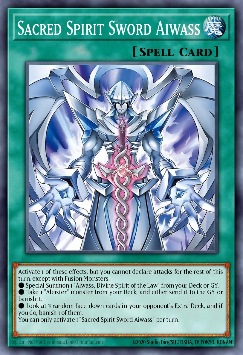 Sacred Spirit Sword Aiwass - CORI-EN054 - Common 1