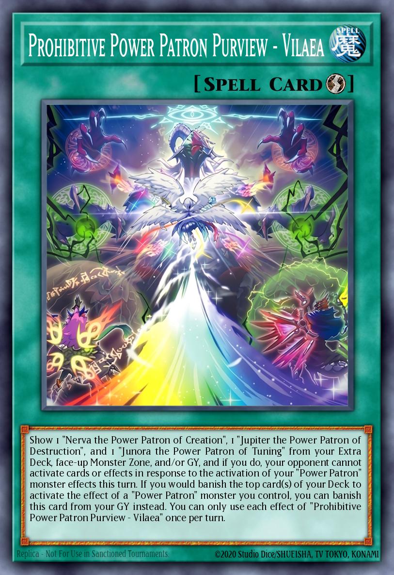 Prohibitive Power Patron Purview - Vilaea - CORI-EN055 - Common 1