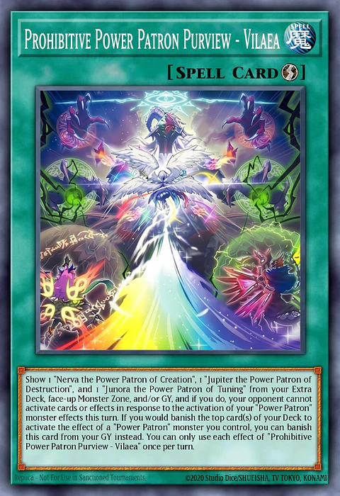 Prohibitive Power Patron Purview - Vilaea - CORI-EN055 - Common