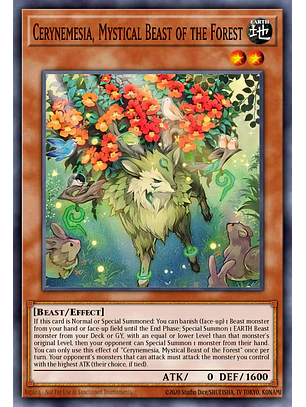 Cerynemesia, Mystical Beast of the Forest - CORI-EN087 - Common