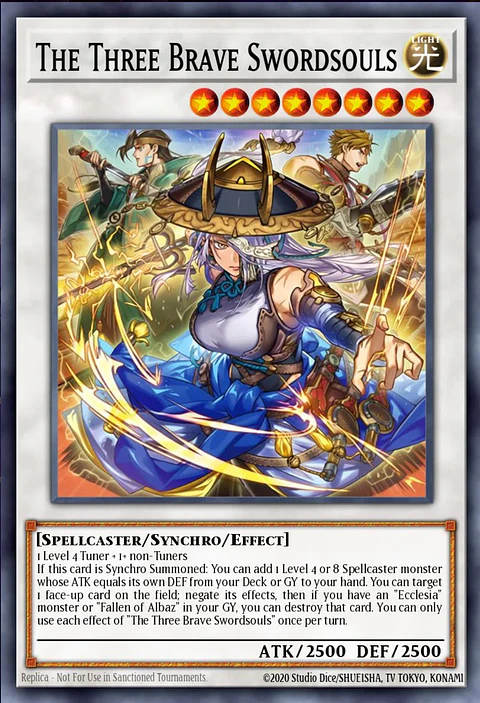 The Three Champions of Swordsoul - CORI-EN100 - Super Rare
