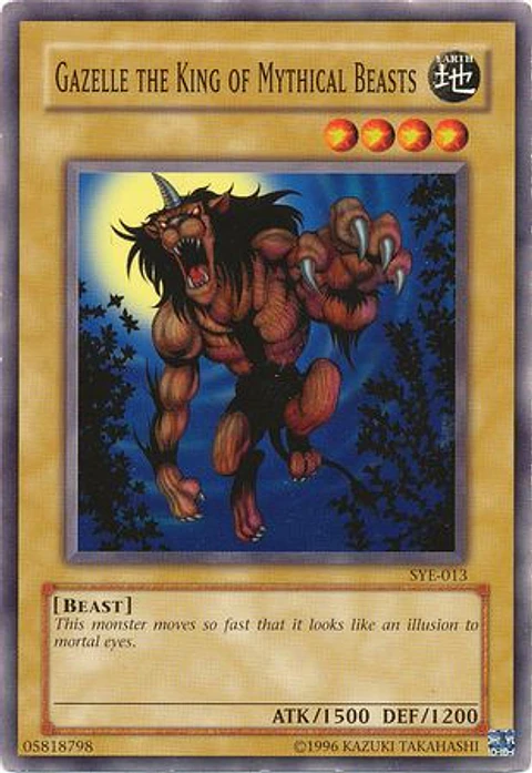 Gazelle the King of Mythical Beasts - SYE-013 - Common