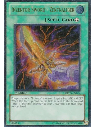 Inzektor Sword - Zektkaliber - ORCS-EN054 - Ultimate Rare