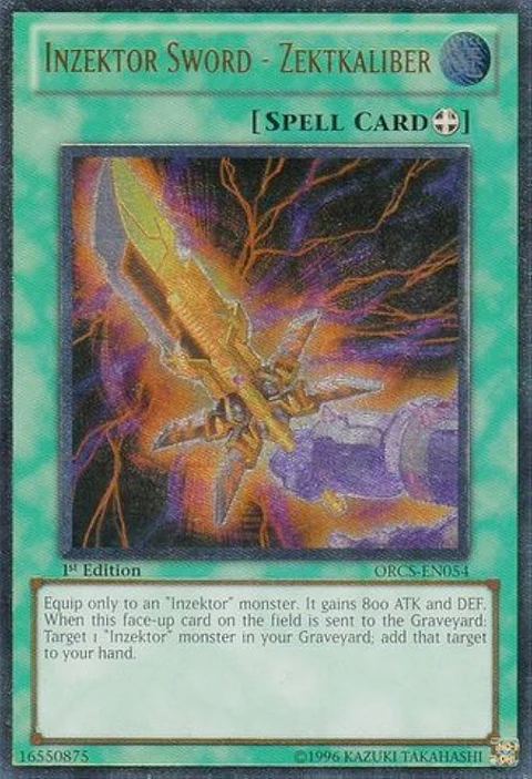 Inzektor Sword - Zektkaliber - ORCS-EN054 - Ultimate Rare