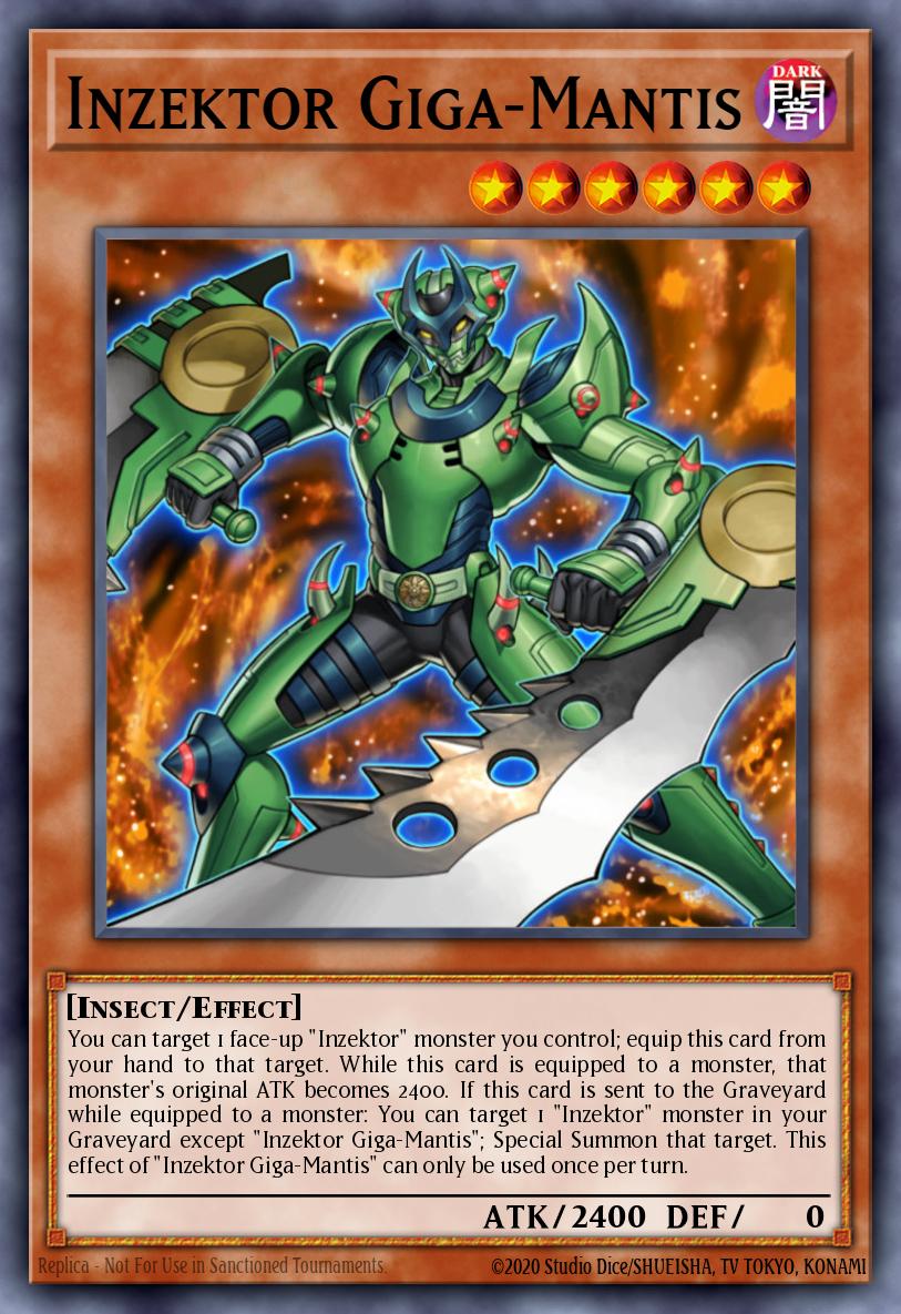 Inzektor Giga-Mantis - ORCS-EN021 - Ultimate Rare 1st Edition 2