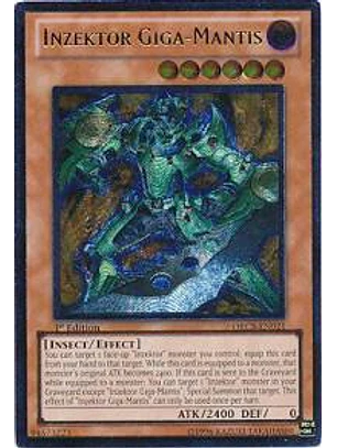 Inzektor Giga-Mantis - ORCS-EN021 - Ultimate Rare 1st Edition