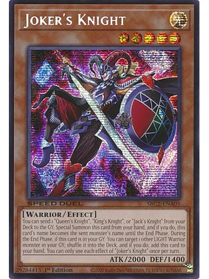Joker's Knight - SBC2-ENA05 - Prismatic Secret Rare 