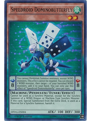 Speedroid Dominobutterfly - DPDG-EN004 - Ultra Rare 