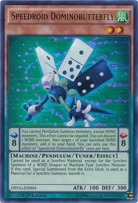 Speedroid Dominobutterfly - DPDG-EN004 - Ultra Rare 