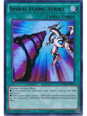 Spiral Flame Strike - DPDG-EN001 - Ultra Rare