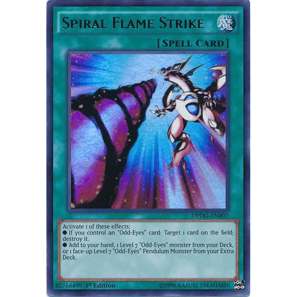 Spiral Flame Strike - DPDG-EN001 - Ultra Rare