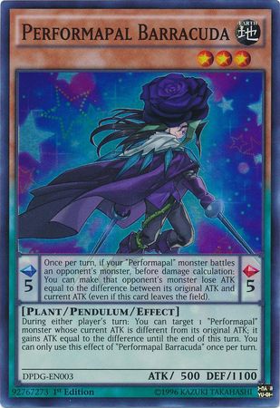 Performapal Barracuda - DPDG-EN003 - Super Rare 1