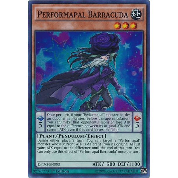 Performapal Barracuda - DPDG-EN003 - Super Rare