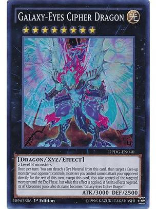 Galaxy-Eyes Cipher Dragon - DPDG-EN040 - Super Rare 