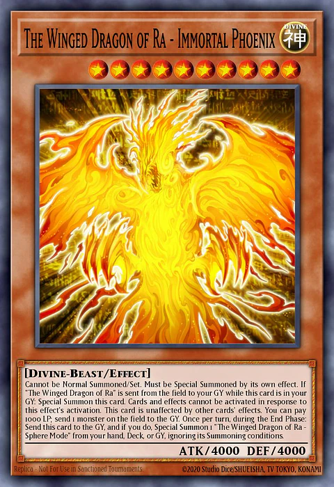 The Winged Dragon of Ra - Immortal Phoenix - DUPO-EN046 - Ultra Rare