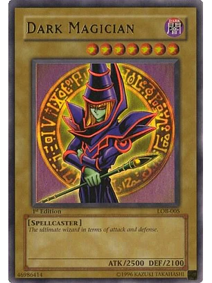 Dark Magician - LOB-005 - Ultra Rare - Unlimited