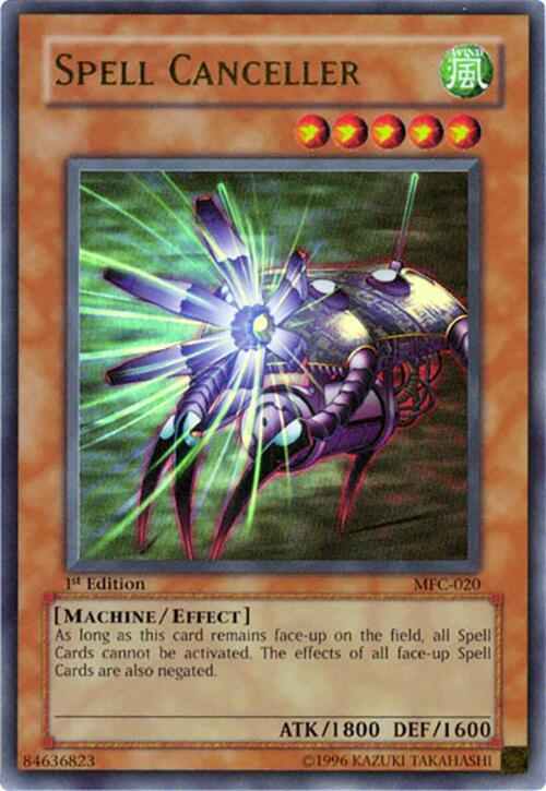 Spell Canceller - MFC-020 - Ultra Rare 1st Edition 1