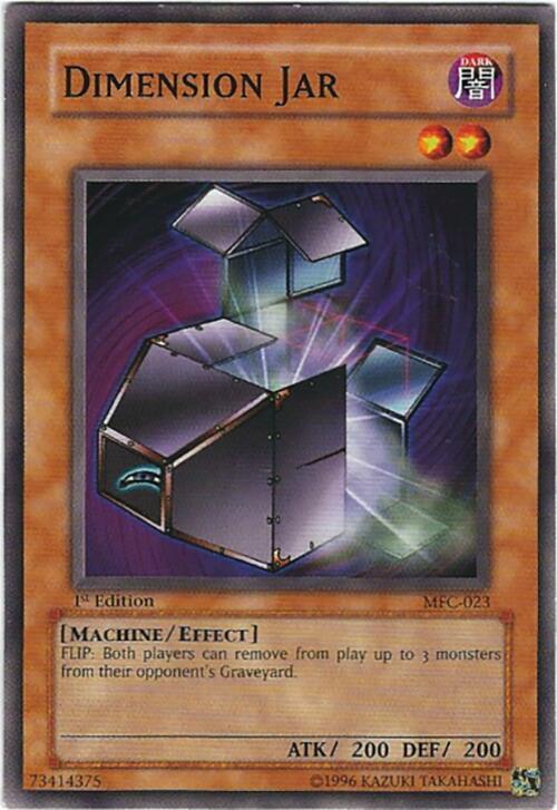 Dimension Jar - MFC-023 - Common 1st Edition  1