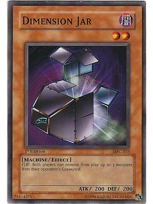 Dimension Jar - MFC-023 - Common 1st Edition 