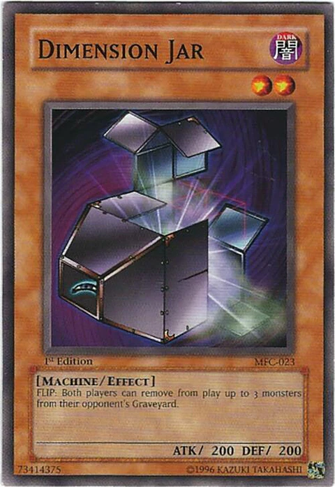 Dimension Jar - MFC-023 - Common 1st Edition 