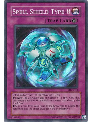 Spell Shield Type-8 - MFC-043 - Super Rare 1st Edition