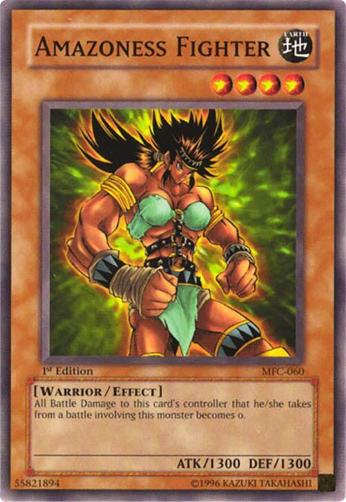 Amazoness Fighter - MFC-060 - Common 1st Edition 1