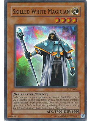 Skilled White Magician - MFC-064 - Super Rare 1st Edition