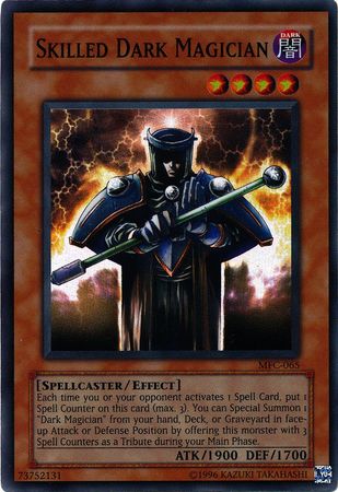 Skilled Dark Magician - MFC-065 - Super Rare 1st Edition 1