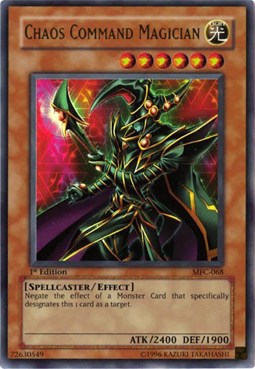 Chaos Command Magician - MFC-068 - Ultra Rare 1st Edition 1