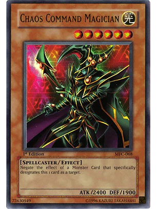 Chaos Command Magician - MFC-068 - Ultra Rare 1st Edition