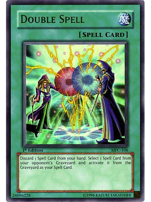 Double Spell - MFC-106 - Ultra Rare 1st Edition