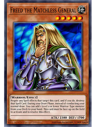 Freed the Matchless General (Reprint) - RP02-EN054 - Rare