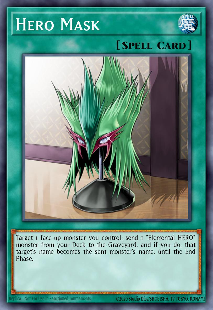 Hero Mask - LODT-EN045 - Common (Reprint) 1