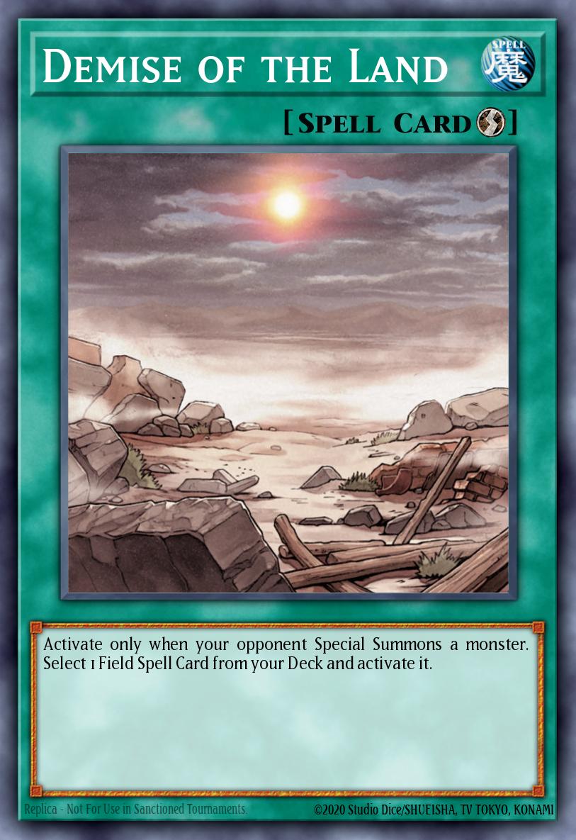 Demise of the Land - LODT-EN047 - Common (Reprint) 1