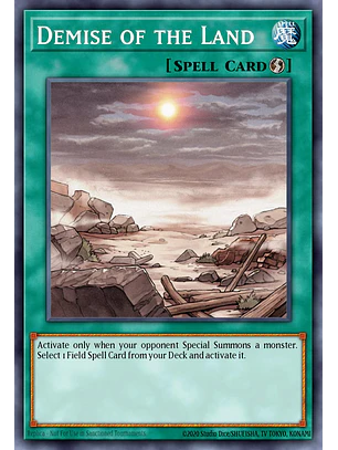 Demise of the Land - LODT-EN047 - Common (Reprint)
