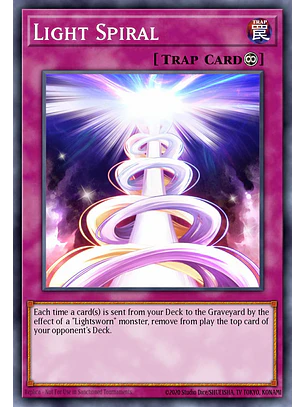 Light Spiral - LODT-EN070 - Common (Reprint)