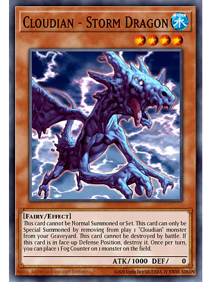 Cloudian - Storm Dragon - LODT-EN040 - Common (Reprint)