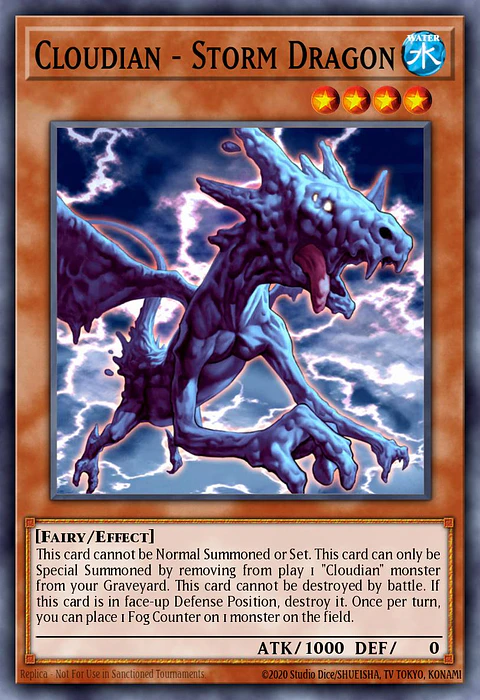 Cloudian - Storm Dragon - LODT-EN040 - Common (Reprint)