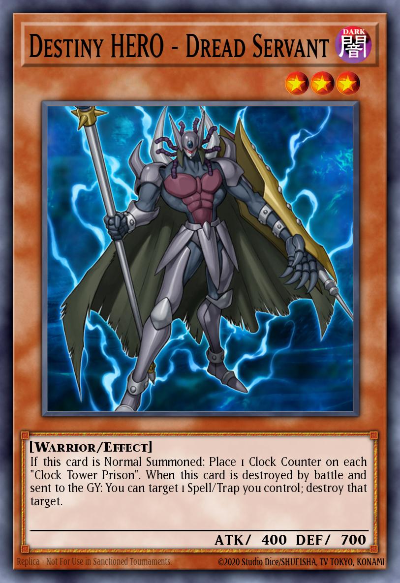 Destiny HERO - Dread Servant - LODT-EN004 - Common (Reprint) 1