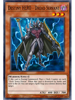 Destiny HERO - Dread Servant - LODT-EN004 - Common (Reprint)