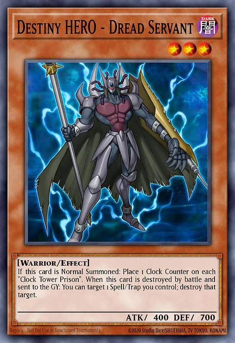 Destiny HERO - Dread Servant - LODT-EN004 - Common (Reprint)