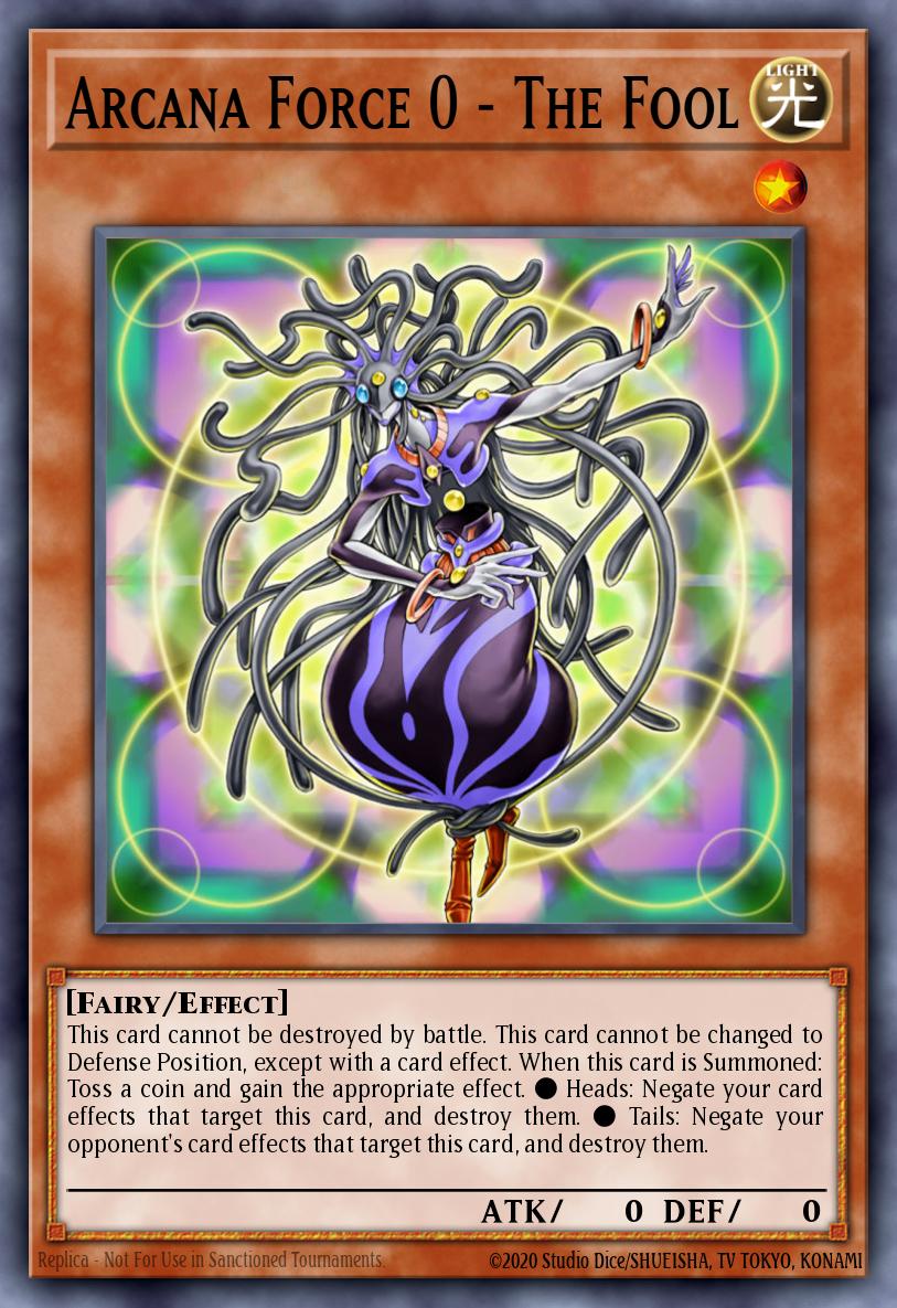 Arcana Force 0 - The Fool - LODT-EN008 - Common (Reprint)  1