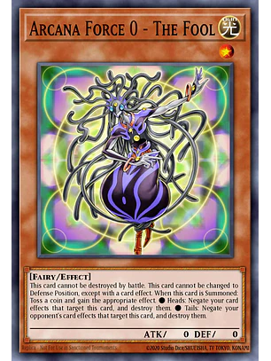 Arcana Force 0 - The Fool - LODT-EN008 - Common (Reprint) 