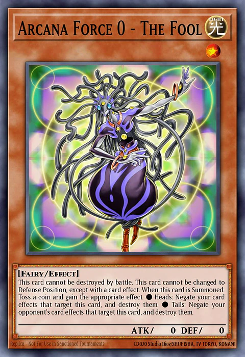 Arcana Force 0 - The Fool - LODT-EN008 - Common (Reprint) 