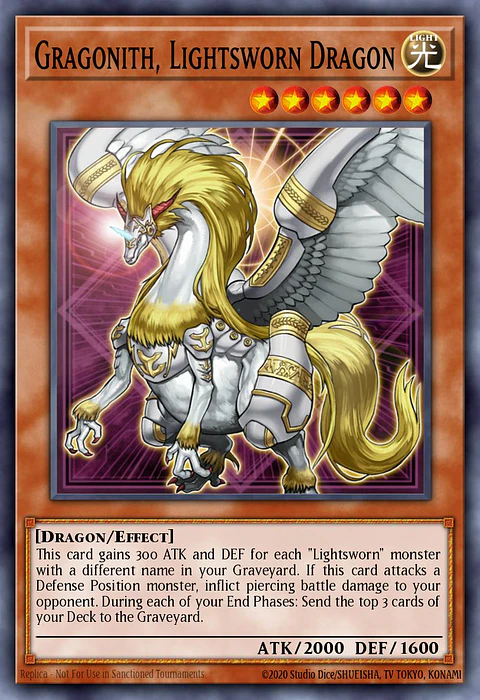 Gragonith, Lightsworn Dragon - LODT-EN025 - Common (Reprint)