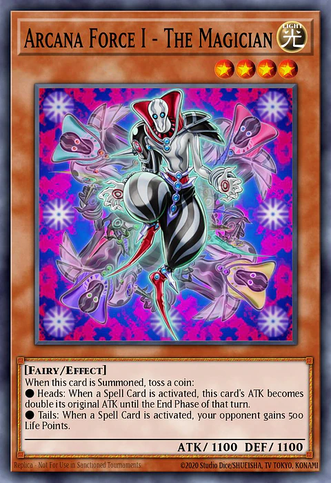 Arcana Force I - The Magician - LODT-EN009 - Common (Reprint)